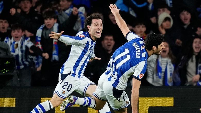 GOLAT/ Barcelona bën 'autogol' në 'San Sebastian', Sociedadi e mposht 2-1 në La Liga! Real Madridi vetëm një pikë pas