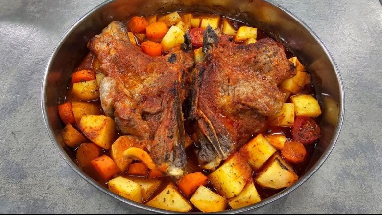 Mish viçi me patate në furrë nga zonja Albana 