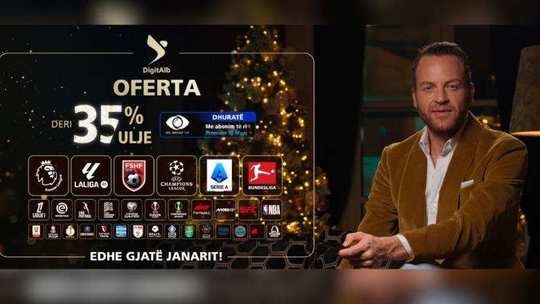 Champions League dhe gjithë kampionatet elitare të futbollit, bashkohen në ekranin e DigitAlb