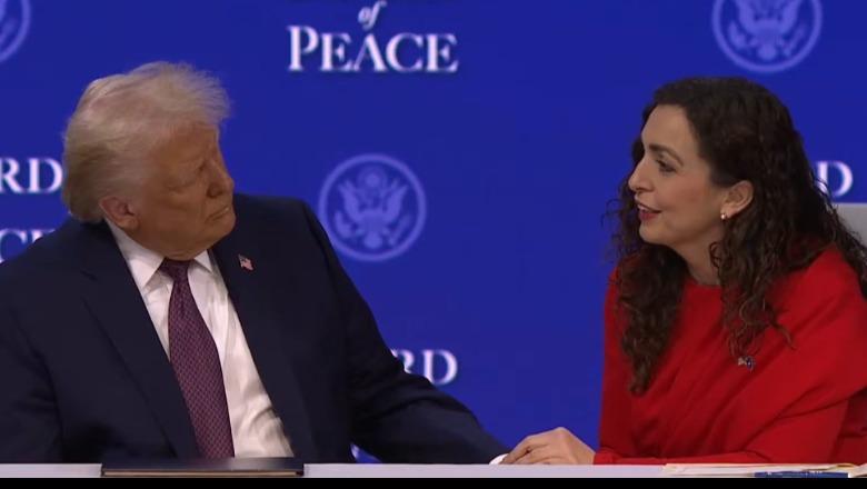 Firmosi krah Presidentit amerikan për Bordin e Paqes, Osmani: Aleanca me Amerikën, rruga e vetme