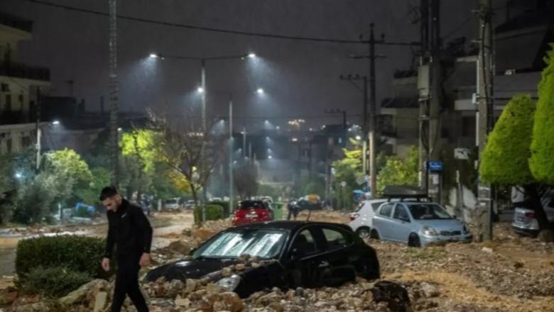 170 ml shi brenda një dite në Athinë! 2 të vdekur nga përmbytjet, kryeministri anullon vizitën në Davos
