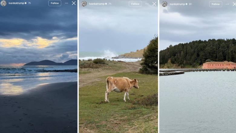 Vizita në Vlorë/ Ivanka Trump publikon pamje nga Zvërneci, i shoqëron me këngën ‘Luleborë’ (VIDEO)