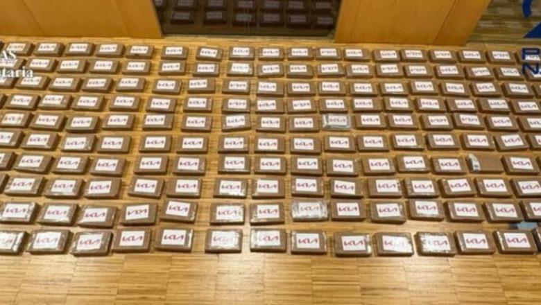 Spanjë/ Shkatërrohet banda shqiptare e drogës, 200 kg kokainë drejt Europës e fshehur në kontejner, 8 persona të arrestuar 