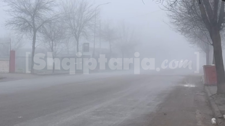 Mjegull në aksin Korçë-Pogradec, pamje e kufizuar dhe vështirësi qarkullimi për drejtuesit e automjeteve