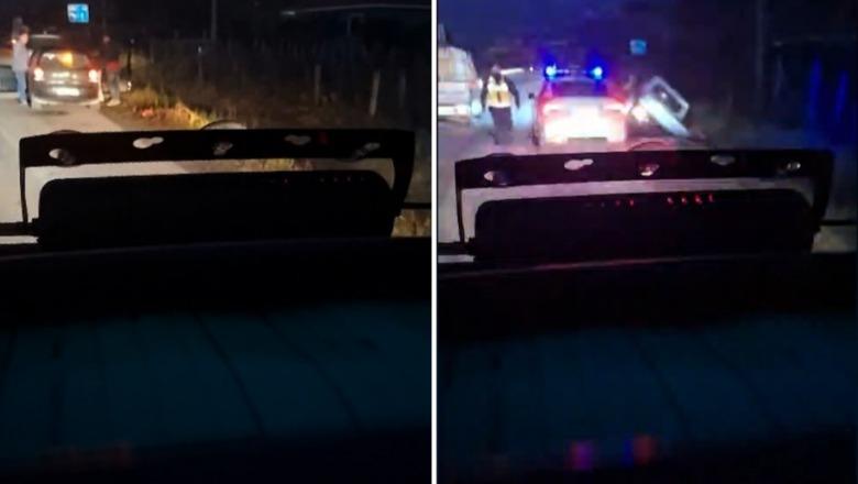 Aksident në rrugën Bradashesh-Balldre, përplasen dy automjete! Dy persona të lënduar