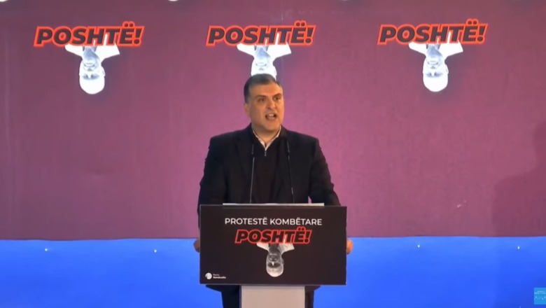 Protesta e PD para Kryeministrisë/ Blushi: Sot vendimi ynë është i qartë, dinjitet e jo skllavëri