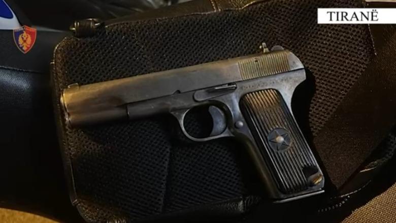 Lëvizte i armatosur, policia arreston 31-vjeçarin në Tiranë