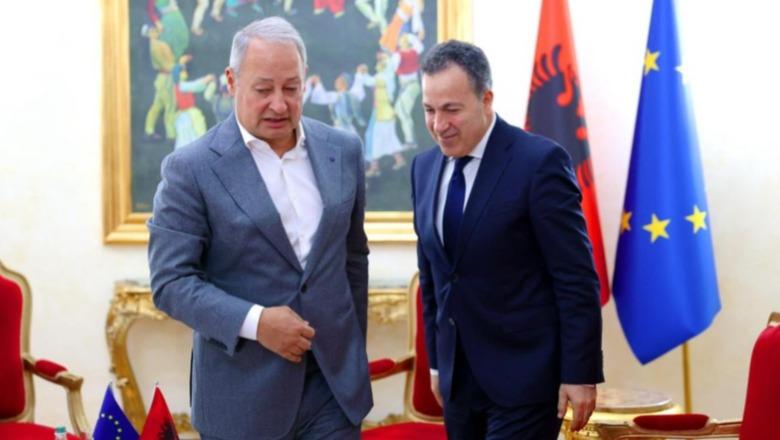 Progresi i Shqipërisë drejt anëtarësimit në BE/ Kryetari i Kuvendit takohet me raportuesin e Parlamentit Europian