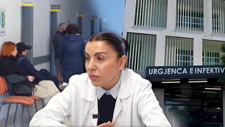 Piku i gripit sezonal, mbi 100 pacientë në ditë në infektiv, 40% kërkojnë shtrim! Mjekët: Më të rrezikuar të moshuarit