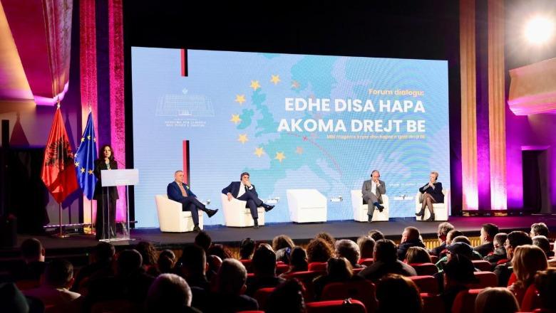Forumi i Dialogut/ Ambasadorët e Spanjës e Francës: Shqipëria progres drejt BE! Schiender: Do integrohet deri në 2029-ën