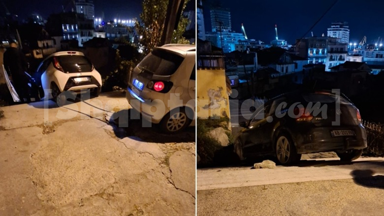 Durrës, makina përfundon te shkallët e Amfiteatrit! Shkaku kryesor mungesa e sinjalistikës pranë monumenteve historike