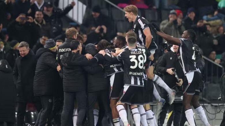 VIDEO/ Disfatë e hidhur në 'Friuli', Roma mposhtet 1-0 nga Udinese dhe del jashtë zonës Champions