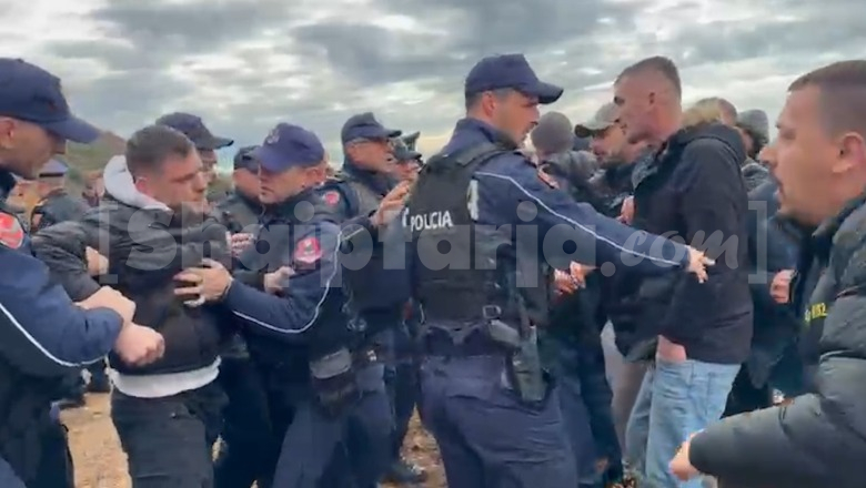 ‘Grabiti tokat’, banorët vijojnë protestat kundër resortit të Ulaj! Përplasje me policinë, 5 të shoqëruar