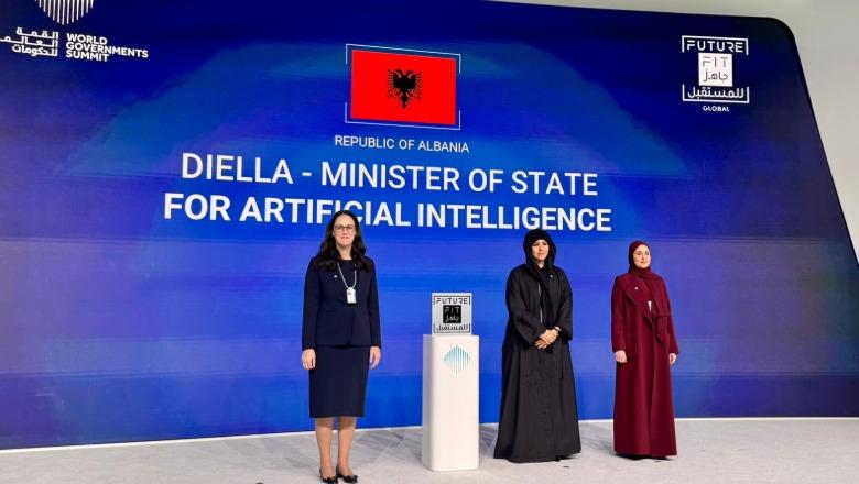 ‘Diella’ vlerësohet me Çmimin “Future Fit Seal” në Samitin e Qeverive Botërore, në Emiratet e Bashkuara Arabe