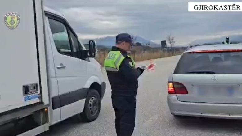 ‘Në timon nën efektin e alkoolit’, Rrugorja e Gjirokastrës me dorë ‘të hekurt’: 2 mijë gjoba të vendosura gjatë janarit