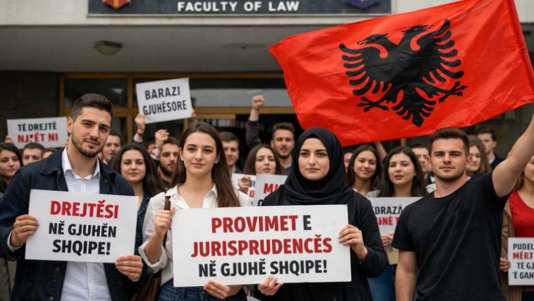 Studentëve shqiptarë në Maqedoninë e Veriut iu mohohen provimet në gjuhën shqipe! Peticioni :Të respektohet barazia gjuhësore! Ministria e Drejtësisë: Maqedonishtja është kusht ligjor