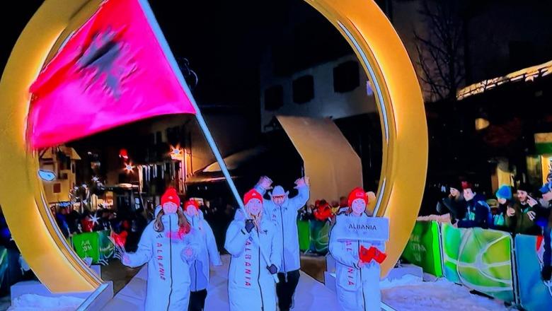 LIVE - 'Milano-Cortina 2026'/ Ceremonia hapëse e Olimpiadës Dimërore në 'San Siro', 4 skiatorët e Shqipërisë parakalojnë me flamurin kuqezi
