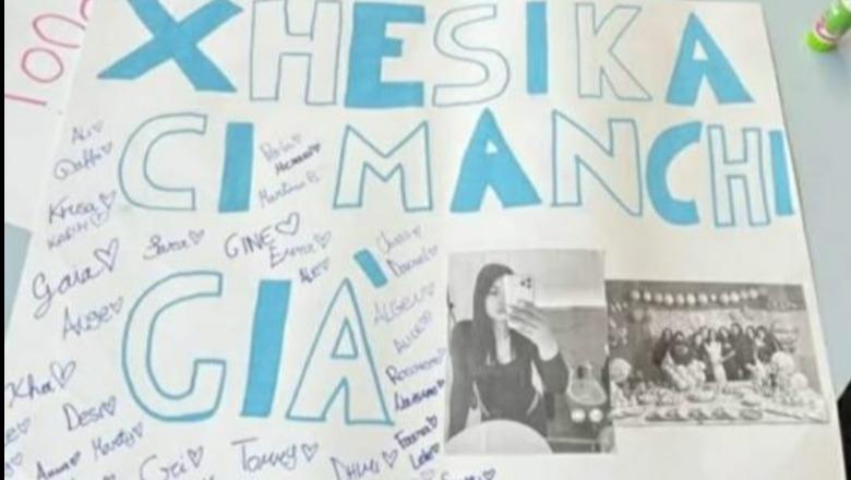 Tragjedia në Itali/ Shokët e shkollës së Xhesikës: Shkëlqeje dhe do të shkëlqesh, jeton me ne përgjithmonë