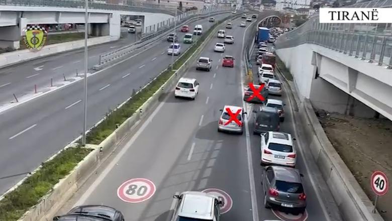 Shkelën Kodin Rrugor/ Policia vendos 285 masa administrative, procedohen penalisht 34 shoferë
