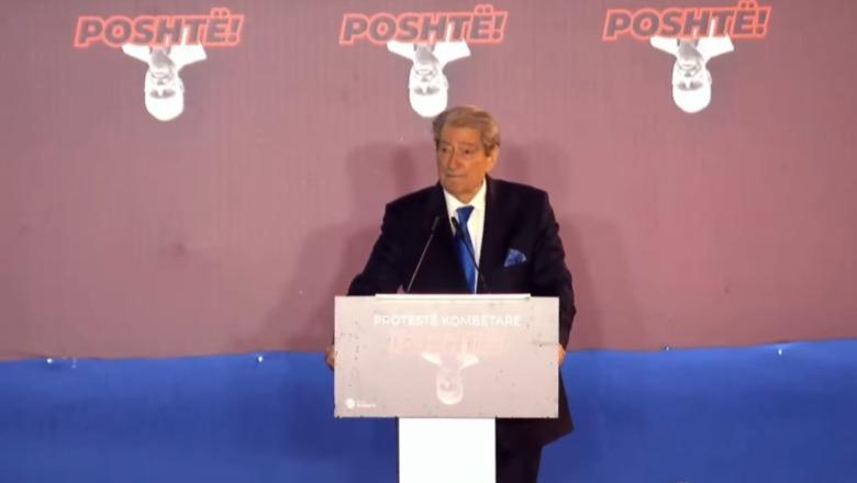 Berisha mbledh militantët në shesh dhe u ‘ankohet’: Me Ramën s’ka zgjedhje të lira, nuk fitojmë dot farsa elektorale