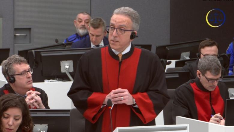 Avokati i Thaçit në Gjykatën e Hagës: Ish-presidenti është i pafajshëm, s'mund të kryente dhunë! Prokuroria po hedh poshtë dëshmitë e ndërkombëtarëve