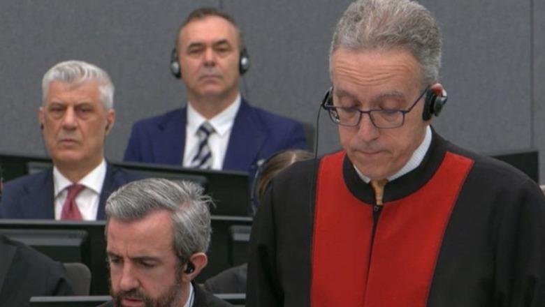 Gjyqi në Hagë/ Avokati i Thaçit ‘çmonton’ akuzat: Nuk janë konsistente, ka kontradikta themelore