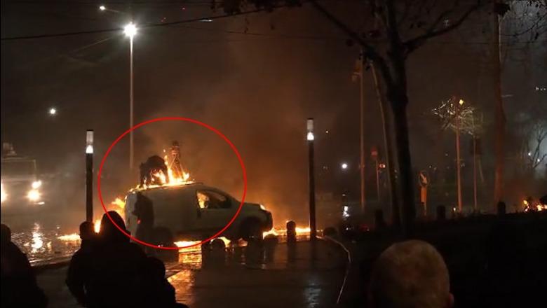 Protesta e dhunshme e PD/ Reagon Safe Journalists: Punonjësve të medias iu rrezikua jeta, një operator pësoi djegie të gishtërinjve
