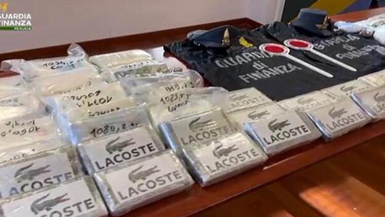 Kokainë me paketim “Lacoste” dhe “Ferrari”, çmontohet organizata shqiptare në Itali! Zbardhen detajet e kamuflimit të 'mallit'