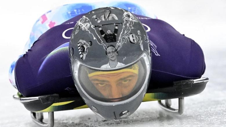 'Milano Cortina'/ Helmeta me sportistët e vrarë nga Rusia, ukrainasi Vladylsav Heraskevych përjashtohet nga Olimpiada Dimërore