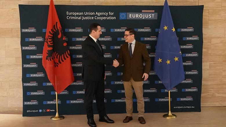 Forcimi i bashkëpunimit, kreu i SPAK Klodian Braho takohet me presidentin e Eurojust