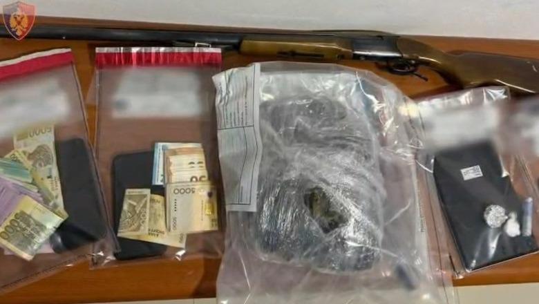 Operacion antidrogë në Korçë, arrestohen 3 persona! Sekuestrohen kanabis e kokainë, shiteshin në lokalin e njërit prej tyre