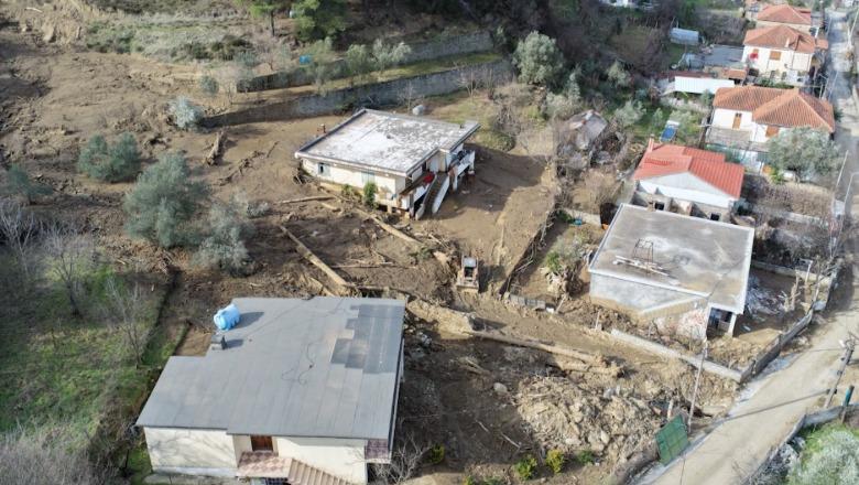 Përmet/ Rrëshqitje dherash në lagjen ‘Sade’, banorët: Ra mali, na hyri balta brenda shtëpisë