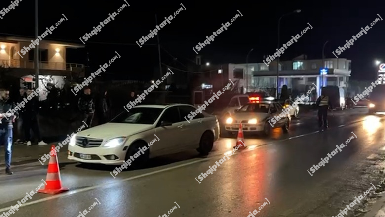 Aksident në aksin Pogradec-Korçë/ Automjeti përplas këmbësorin, dërgohet në spital