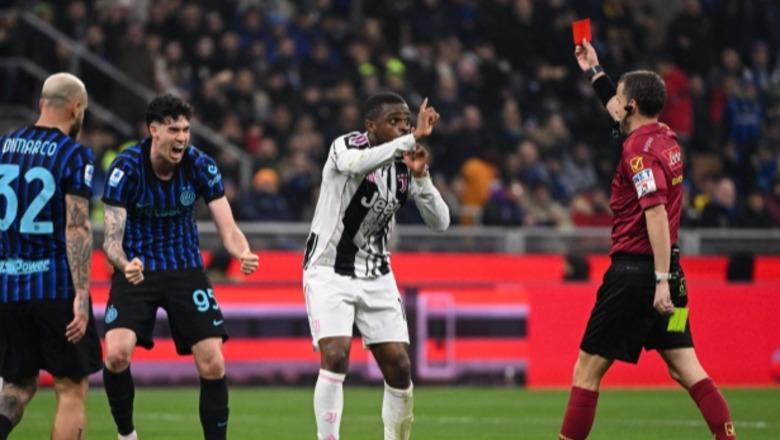 Interi fiton 3-2 kundër Juventusit dhe mbetet në krye të Serie A, ‘Zonja e Vjetër’ ndihet e vjedhur nga arbitri! Kalulu u ndëshkua me karton të kuq