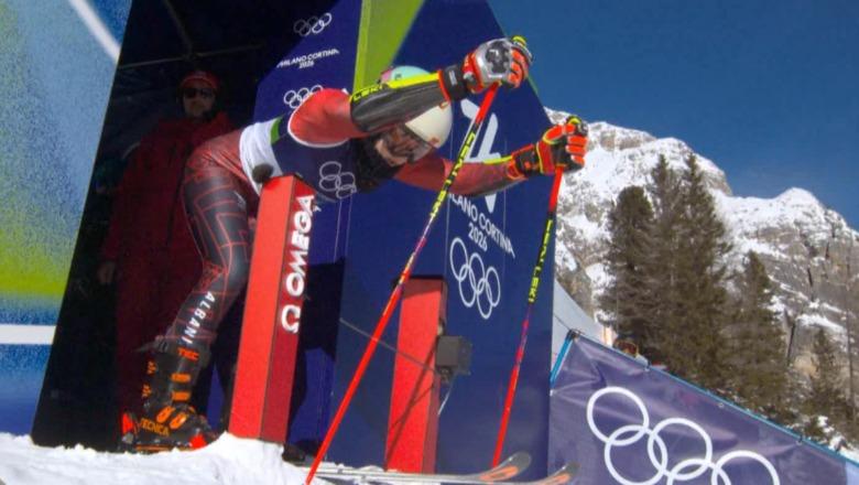 'Milano Cortina'/ Lara Colturi e pafat, e mbyll garën e Slalomit Gjigant në vendin e 16-të! Semire Dauti garon pas pak