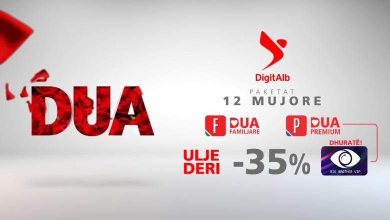 Festoni dashurinë me DigitAlb. Më shumë argëtim, më shumë surpriza dhe ulje deri në 35%