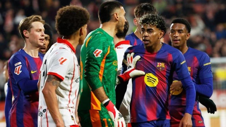 Befasi e madhe në derbin e Katalonjës, Girona përmbys Barcelonën! Të besuarit e Flick humbasin kreun