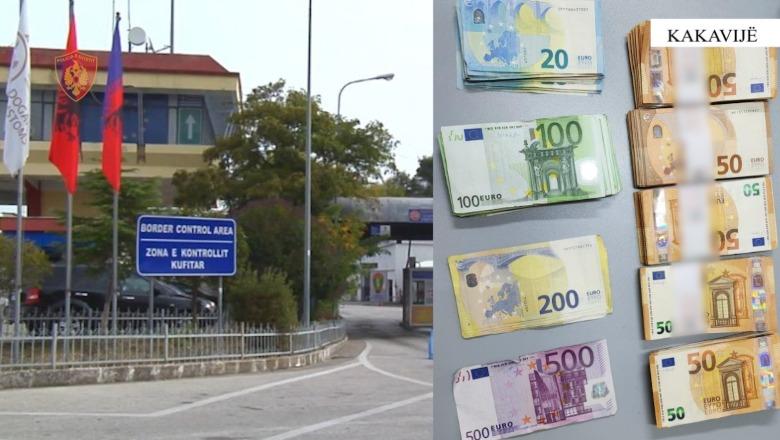 Tentoi të dalë nga Shqipëria me 35 mijë euro të padeklaruara, gruaja nga Burreli ndalohet në Kakavijë