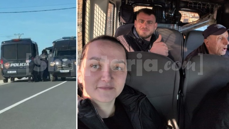 Banorët e Rrjollit bllokojnë përsëri punimet për resortin e Bashkim Ualjt! Policia shoqëron 6 veta, mes tyre dhe një grua