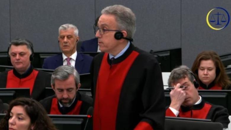 Mbrojtja e Thaçit përfundon fjalën, kërkon vendim shfajësues nga Gjykata e Hagës