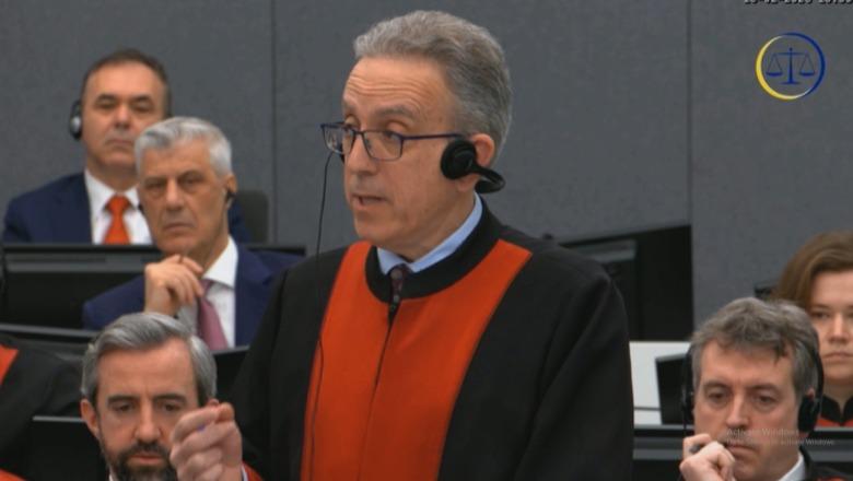 Mbrojtja e Thaçit përfundon fjalën, kërkon vendim shfajësues nga Gjykata e Hagës