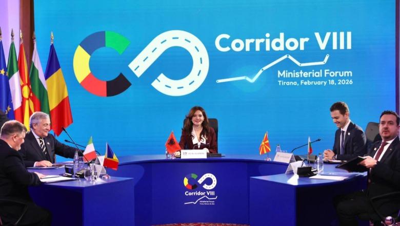 Korridori VIII/ Nga Tirana angazhim evropian për projektin, Shqipëri, Itali, RMV, Bullgari dhe Rumani: Projekt strategjik