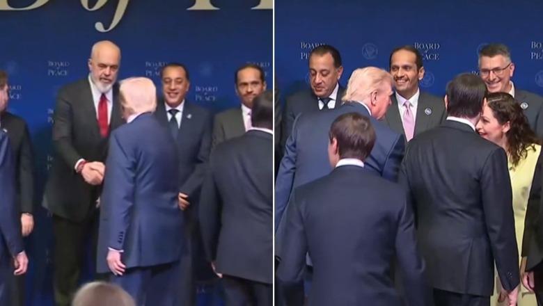 Nis mbledhja e Bordit të Paqes, mbërrin Trump! Shtrëngim duarsh me Ramën dhe Osmanin