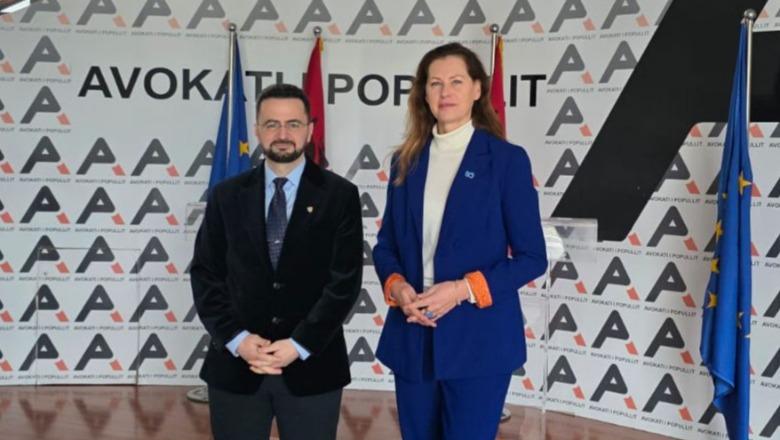 Avokati i Popullit zhvillon takim me Koordinatoren e OKB-së në Shqipëri
