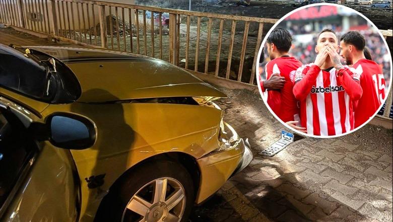 Rey Manaj përfshihet në një aksident rrugor në Turqi, sulmuesi i Kombëtares përfundon në spital