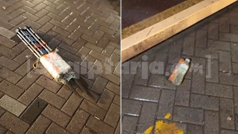 Sulmi i 'grupit të zjarrit' ndaj Kryeministrisë, në bulevard shihen edhe fishekzjarrë e molotovë të pashpërthyera