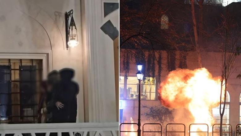 'Fali Zot, se nuk dinë ç’bëjnë', ministrja Koçiu ndan pamjet: Besimtarët kërkojnë paqe, banda e molotovit nxit dhunë