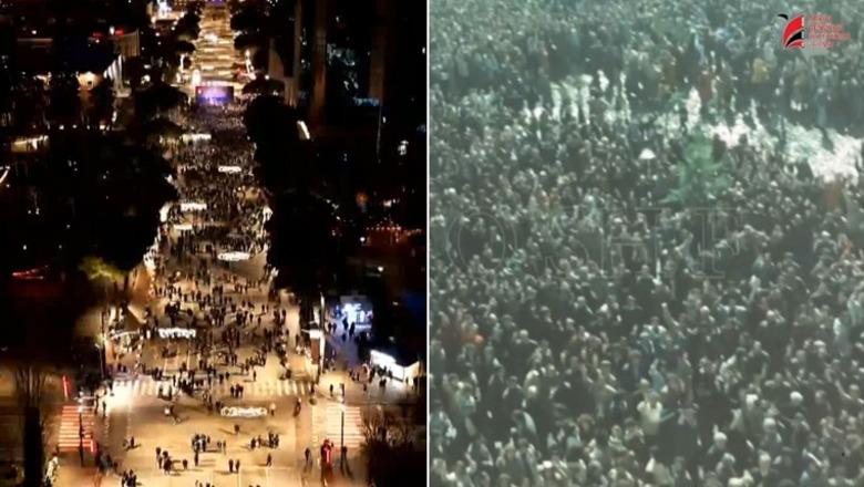 35 vite nga rrëzimi i bustit të Enver Hoxhës, Berisha barazon momentin historik me protestën e tij ‘mikroskopike’ (PAMJET KRAHASUESE)