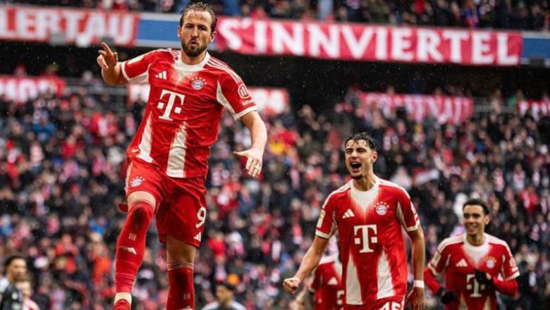 Harry Kane 'i abonuar' me golin, Bayern Munich likuidon Eintracht Frankfurt (VIDEO)