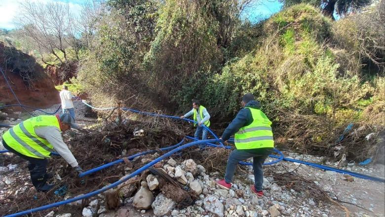 Punimet në rrjet, të martën ndërpritet furnizimi me ujë në zonën bregdetare në Vlorë